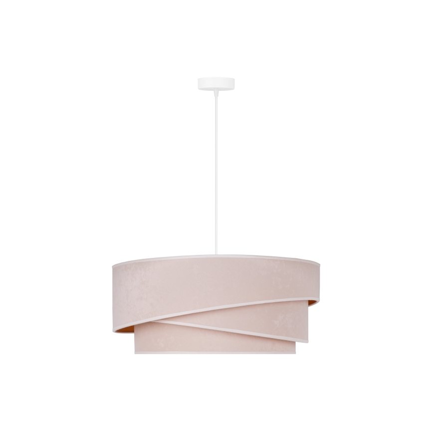 Duolla - Luster na lanku KOBO 1xE27/15W/230V pr. 45 cm krémová/zlatá