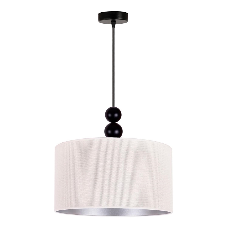 Duolla - Luster na lanku LYON 1xE27/15W/230V pr. 40 cm krémová