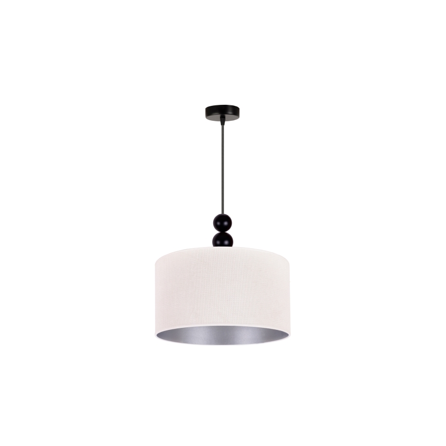 Duolla - Luster na lanku LYON 1xE27/15W/230V pr. 40 cm krémová