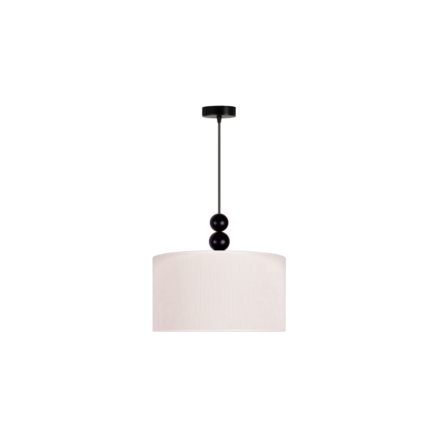 Duolla - Luster na lanku LYON 1xE27/15W/230V pr. 40 cm krémová