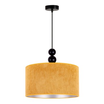 Duolla - Luster na lanku LYON 1xE27/15W/230V pr. 40 cm žltá
