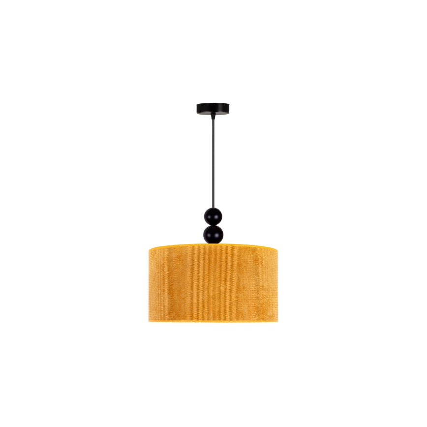 Duolla - Luster na lanku LYON 1xE27/15W/230V pr. 40 cm žltá