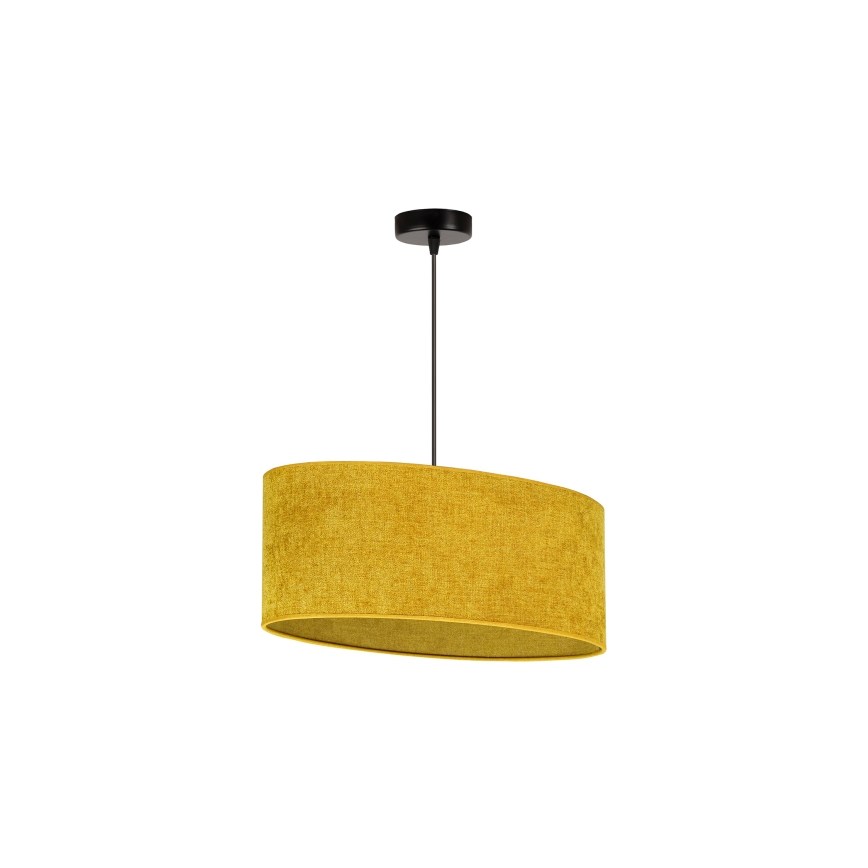 Duolla - Luster na lanku OVAL 1xE27/15W/230V hnedá