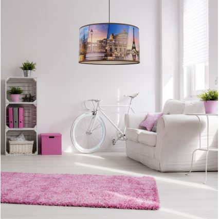 Duolla - Luster na lanku PARIS 1xE27/15W/230V pr. 35 cm