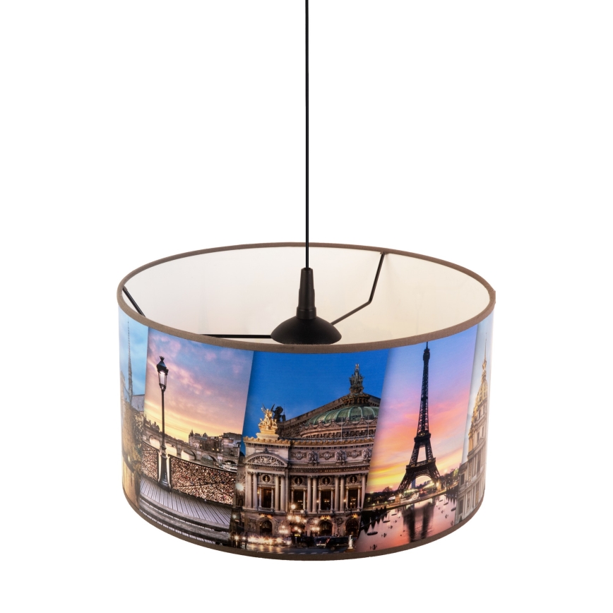 Duolla - Luster na lanku PARIS 1xE27/15W/230V pr. 35 cm