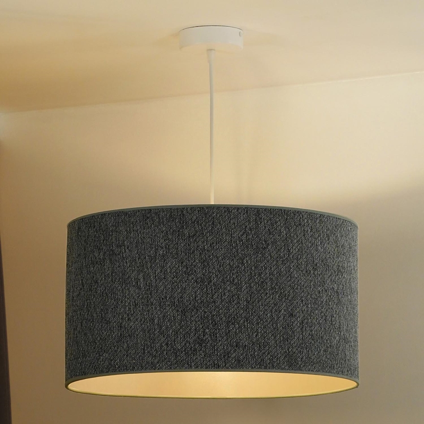 Duolla - Luster na lanku ROLLER ECO RECYCLING 1xE27/15W/230V pr. 45 cm zelená