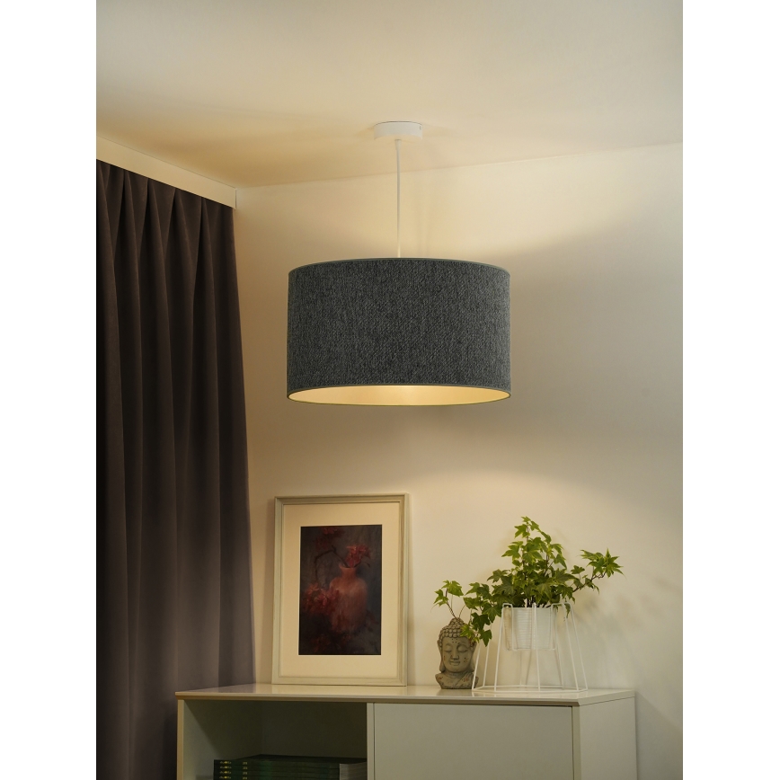 Duolla - Luster na lanku ROLLER ECO RECYCLING 1xE27/15W/230V pr. 45 cm zelená
