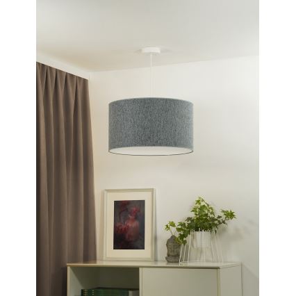 Duolla - Luster na lanku ROLLER ECO RECYCLING 1xE27/15W/230V pr. 45 cm zelená