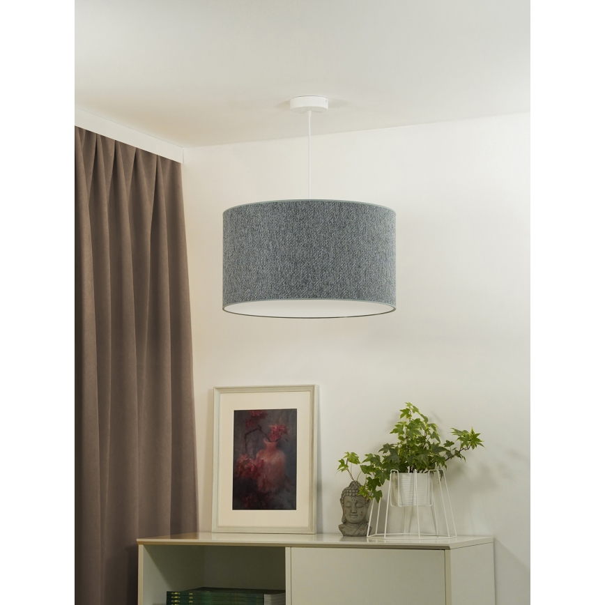 Duolla - Luster na lanku ROLLER ECO RECYCLING 1xE27/15W/230V pr. 45 cm zelená