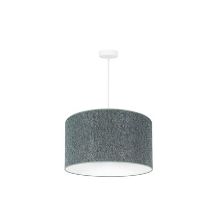Duolla - Luster na lanku ROLLER ECO RECYCLING 1xE27/15W/230V pr. 45 cm zelená