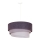 Duolla - Luster na lanku TRIO 1xE27/15W/230V pr. 45 cm antracit/šedá/biela