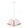 Duolla - Luster na lanku TWIGGY 3xE27/40W/230V pr. 60 cm biela