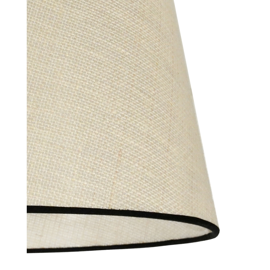 Duolla - Luster na lanku YUTE 1xE27/15W/230V pr. 38 cm šedá/čierna