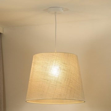 Duolla - Luster na lanku YUTE 1xE27/15W/230V pr. 38 cm šedá
