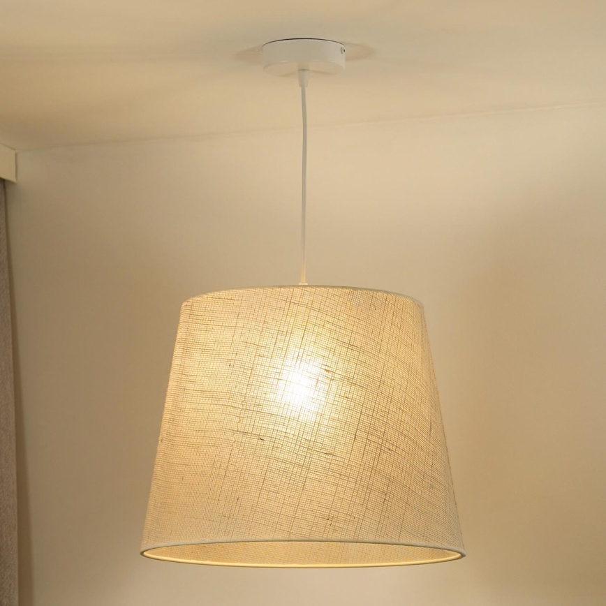Duolla - Luster na lanku YUTE 1xE27/15W/230V pr. 38 cm šedá