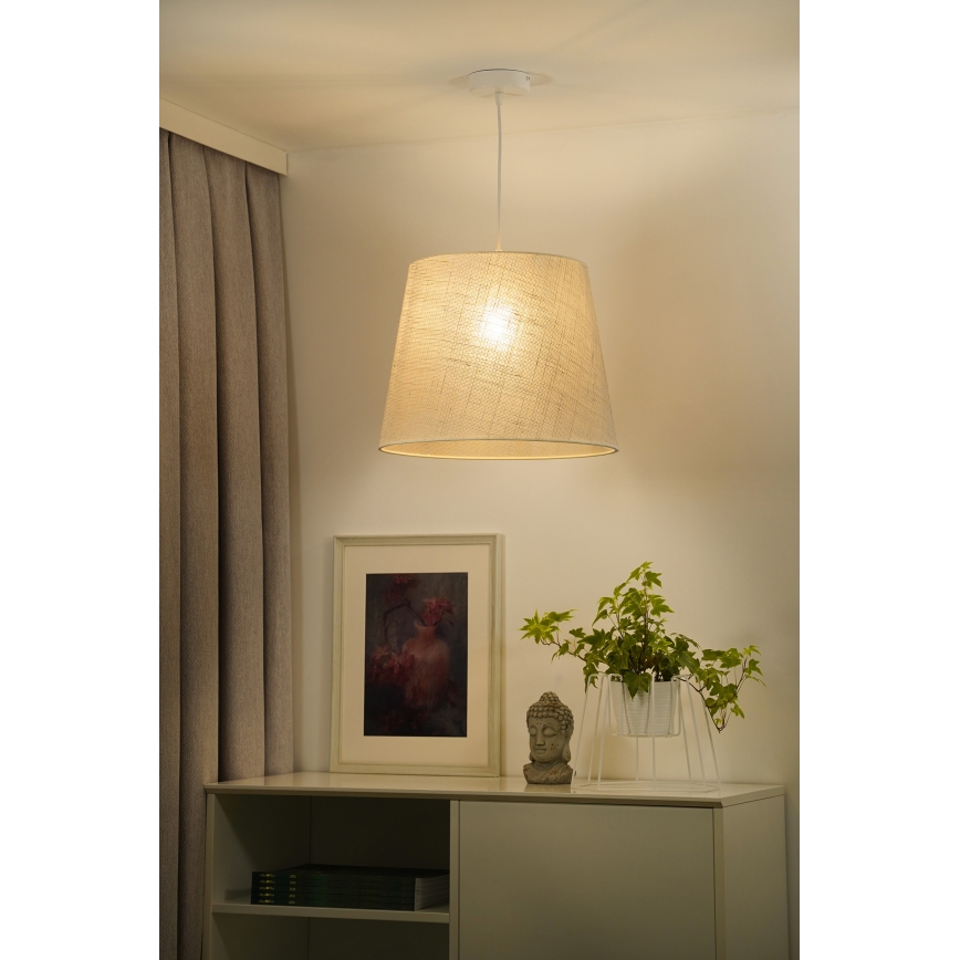 Duolla - Luster na lanku YUTE 1xE27/15W/230V pr. 38 cm šedá