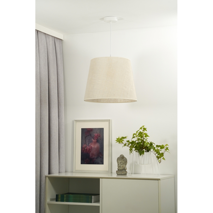 Duolla - Luster na lanku YUTE 1xE27/15W/230V pr. 38 cm šedá