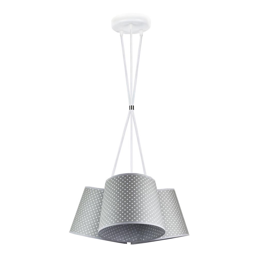 Duolla - Luster na tyči ROSSA 3xE27/40W/230V pr. 40 cm
