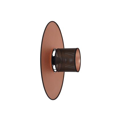Duolla - Nástenné svietidlo TOKYO SHINY 1xE27/15W/230V pr. 50 cm medená/čierna