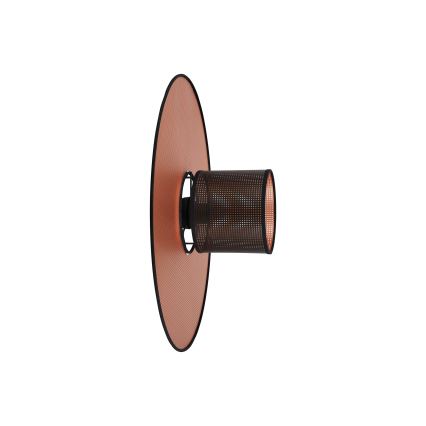 Duolla - Nástenné svietidlo TOKYO SHINY 1xE27/15W/230V pr. 50 cm medená/čierna