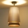 Duolla - Prisadený luster BELL SHINY 1xE27/15W/230V pr. 25 cm strieborná/čierna