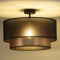 Duolla - Prisadený luster COPPER SHINY 1xE27/15W/230V pr. 45 cm hnedá/medená