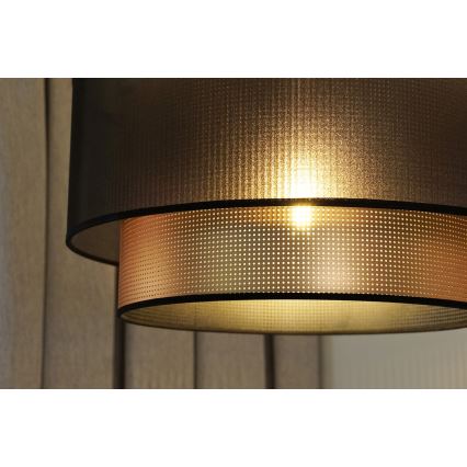 Duolla - Prisadený luster COPPER SHINY 1xE27/15W/230V pr. 45 cm hnedá/medená