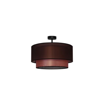 Duolla - Prisadený luster COPPER SHINY 1xE27/15W/230V pr. 45 cm hnedá/medená