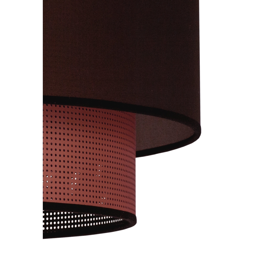Duolla - Prisadený luster COPPER SHINY 1xE27/15W/230V pr. 45 cm hnedá/medená