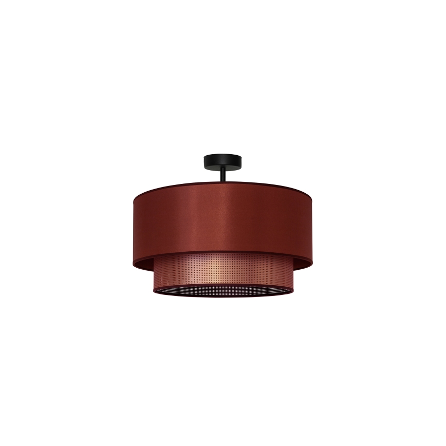Duolla - Prisadený luster COPPER SHINY 1xE27/15W/230V pr. 45 cm medená