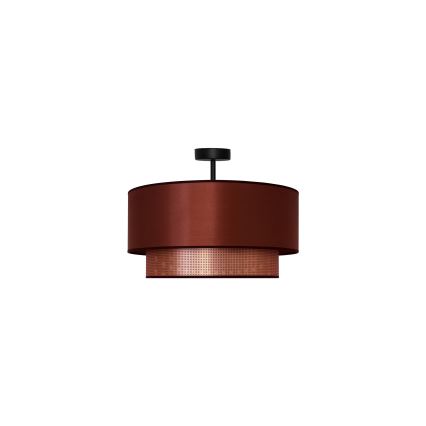 Duolla - Prisadený luster COPPER SHINY 1xE27/15W/230V pr. 45 cm medená