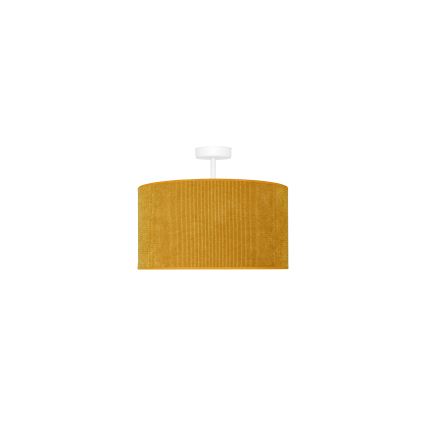 Duolla - Prisadený luster CORDUROY 1xE27/15W/230V pr. 40 cm žltá