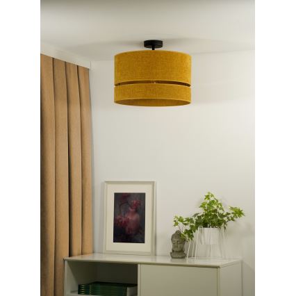 Duolla - Prisadený luster DOUBLE 1xE27/15W/230V pr. 40 cm oranžová