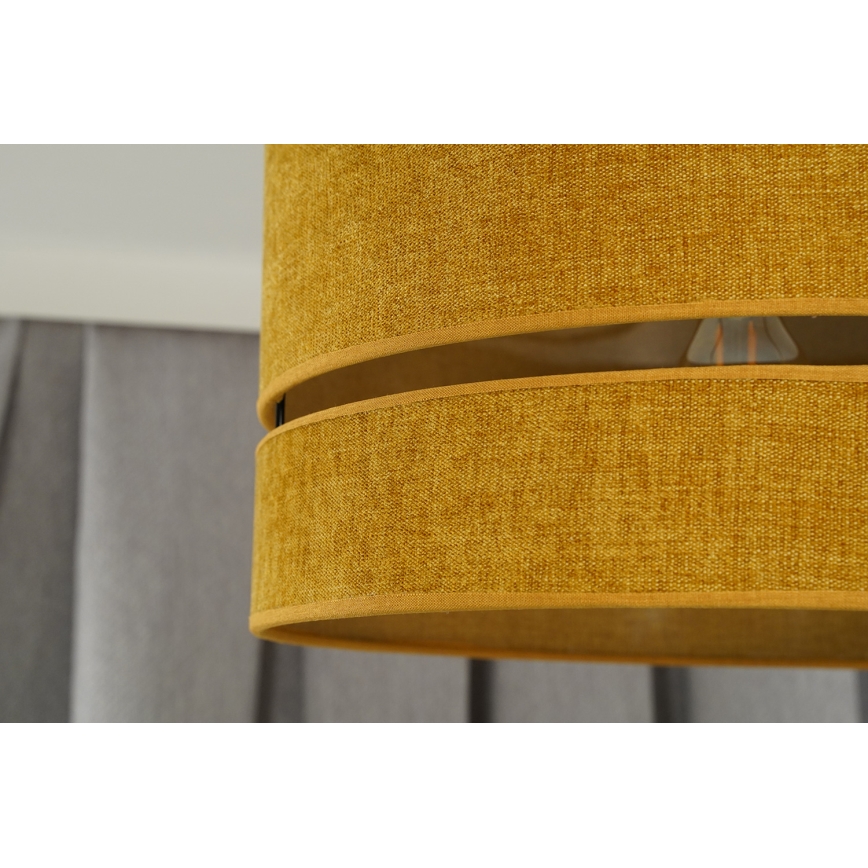 Duolla - Prisadený luster DOUBLE 1xE27/15W/230V pr. 40 cm oranžová