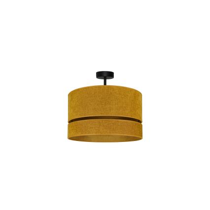 Duolla - Prisadený luster DOUBLE 1xE27/15W/230V pr. 40 cm oranžová