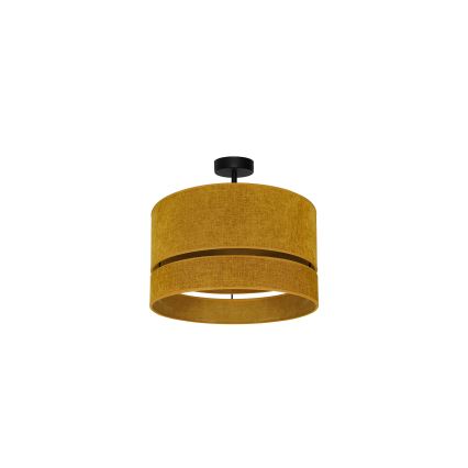 Duolla - Prisadený luster DOUBLE 1xE27/15W/230V pr. 40 cm oranžová