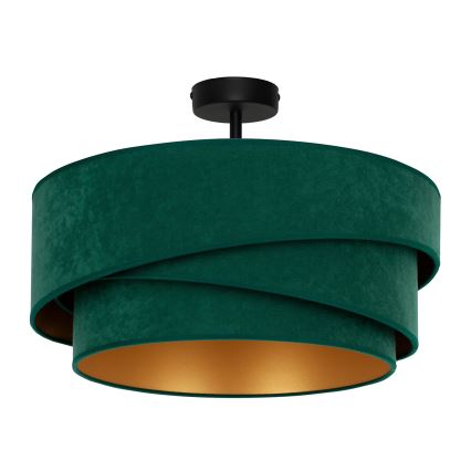 Duolla - Prisadený luster KOBO 1xE27/15W/230V pr. 45 cm zelená