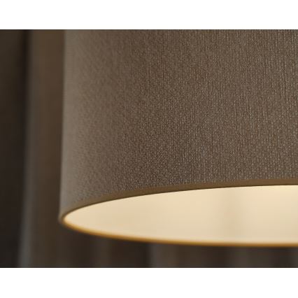 Duolla - Prisadený luster ROLLER ECO RECYCLING 1xE27/15W/230V pr. 45 cm krémová
