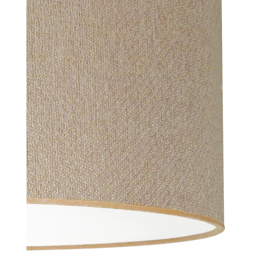 Duolla - Prisadený luster ROLLER ECO RECYCLING 1xE27/15W/230V pr. 45 cm krémová