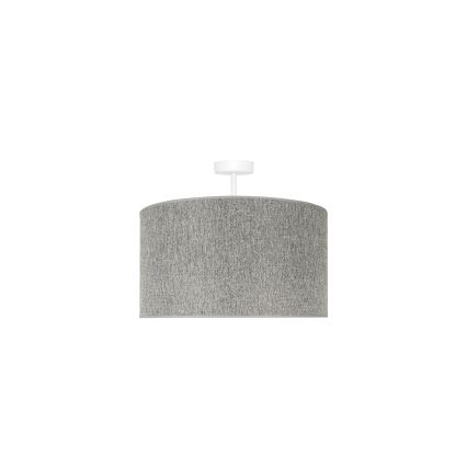 Duolla - Prisadený luster ROLLER ECO RECYCLING 1xE27/15W/230V pr. 45 cm šedá