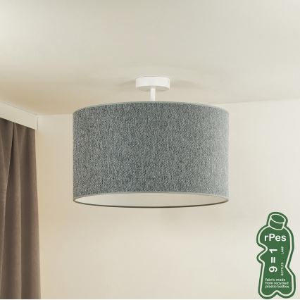 Duolla - Prisadený luster ROLLER ECO RECYCLING 1xE27/15W/230V pr. 45 cm zelená