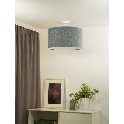 Duolla - Prisadený luster ROLLER ECO RECYCLING 1xE27/15W/230V pr. 45 cm zelená