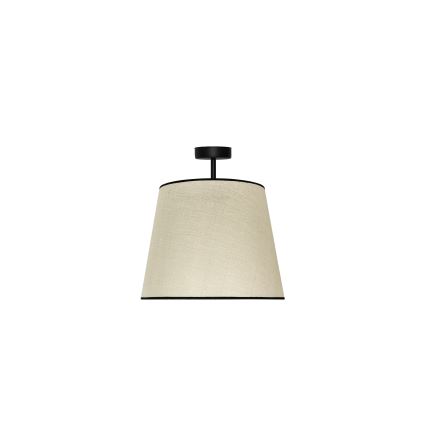 Duolla - Prisadený luster YUTE 1xE27/15W/230V pr. 38 cm šedá/čierna