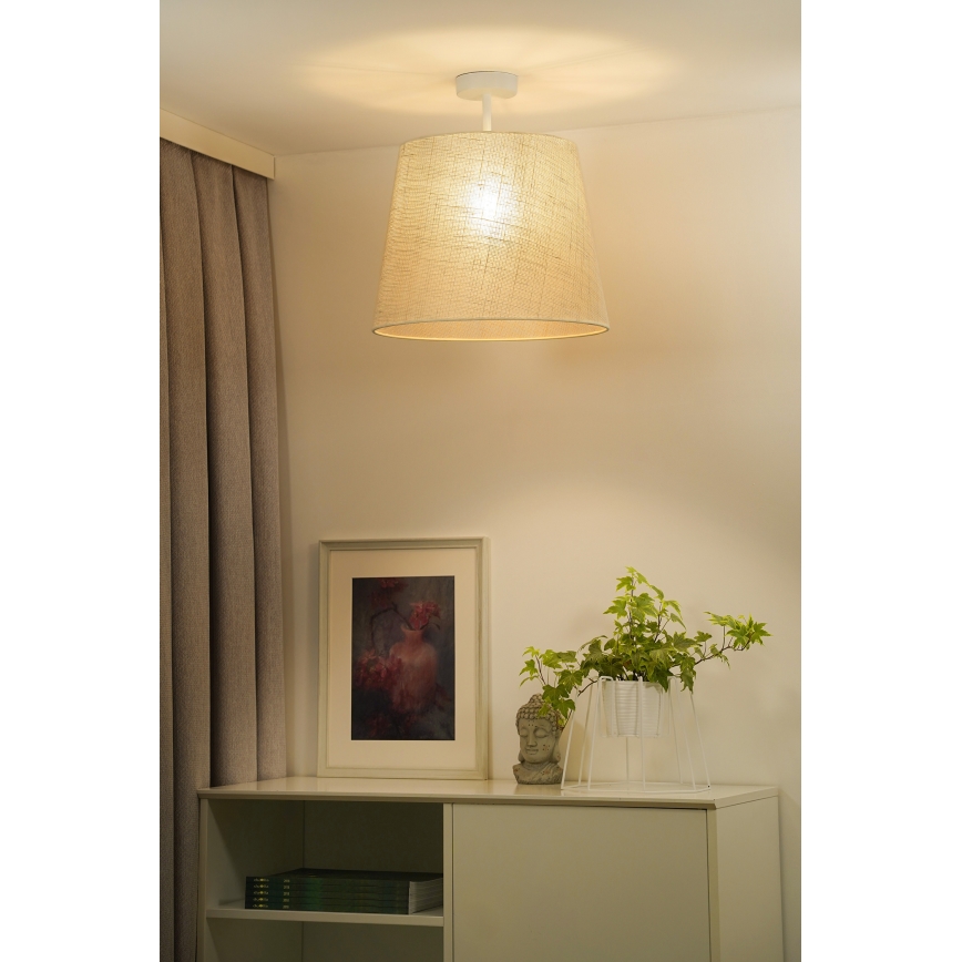 Duolla - Prisadený luster YUTE 1xE27/15W/230V pr. 38 cm šedá