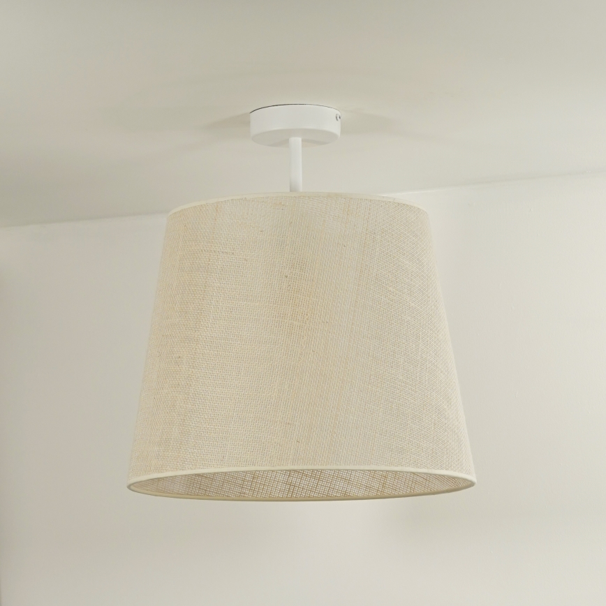 Duolla - Prisadený luster YUTE 1xE27/15W/230V pr. 38 cm šedá