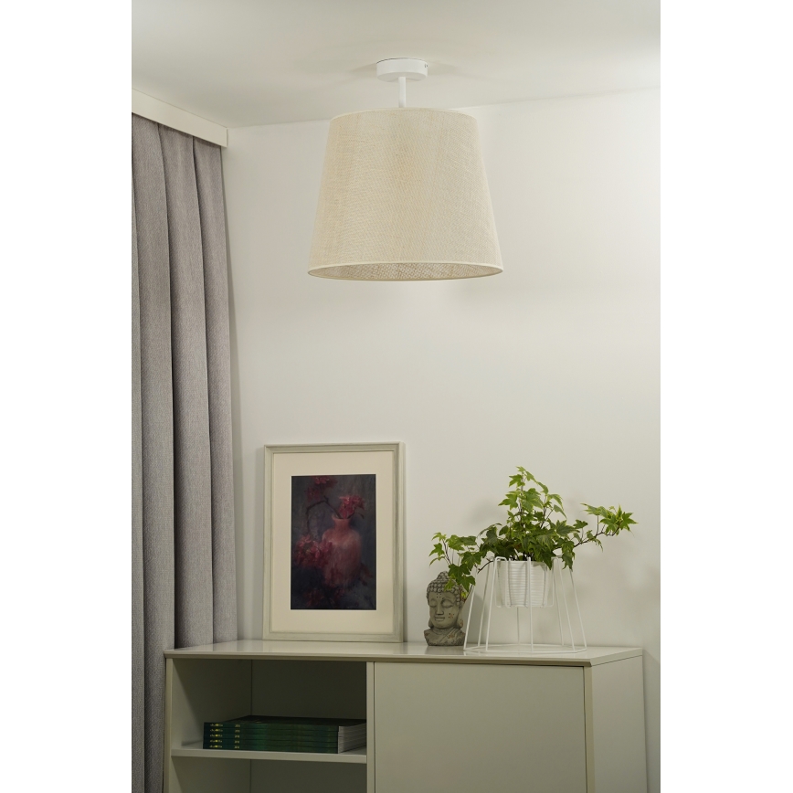 Duolla - Prisadený luster YUTE 1xE27/15W/230V pr. 38 cm šedá