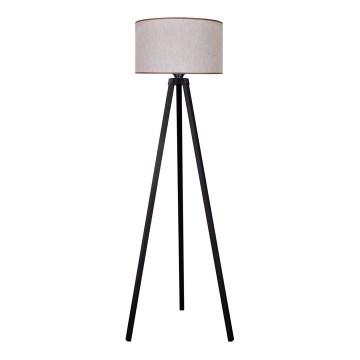 Duolla - Stojacia lampa 1xE27/60W/230V pr. 44 cm béžová/wenge