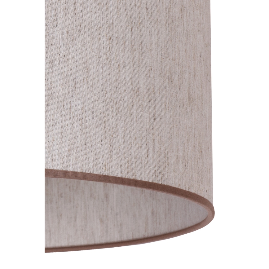 Duolla - Stojacia lampa 1xE27/60W/230V pr. 44 cm béžová/wenge
