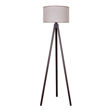 Duolla - Stojacia lampa 1xE27/60W/230V pr. 44 cm béžová/wenge