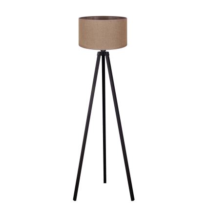 Duolla - Stojacia lampa 1xE27/60W/230V pr. 44 cm hnedá/wenge
